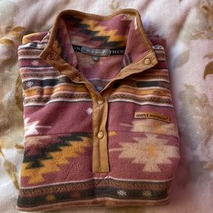Aztec print hoodie